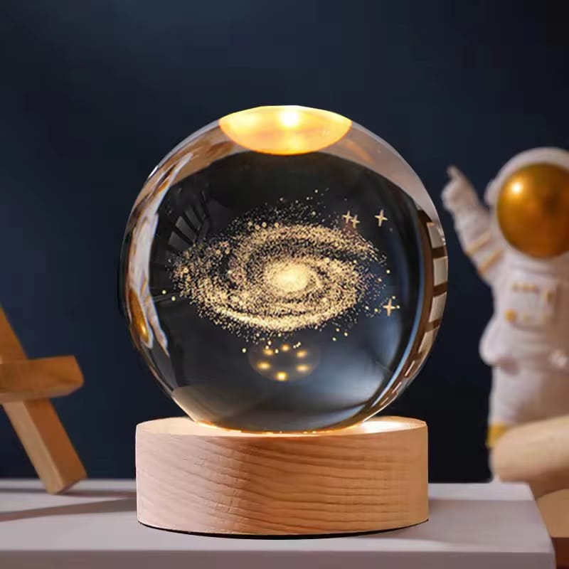 Lampara esfera espacio exterior